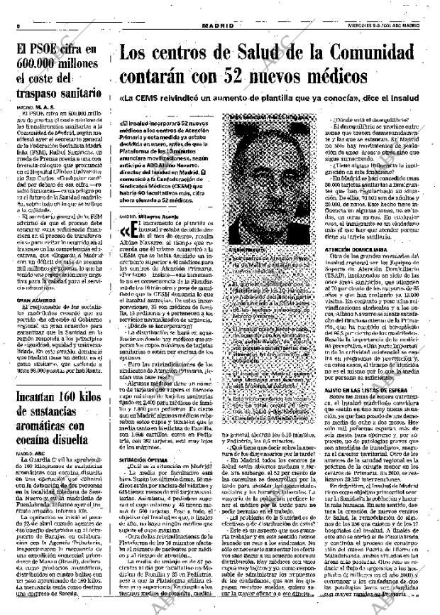 ABC MADRID 09-05-2001 página 96