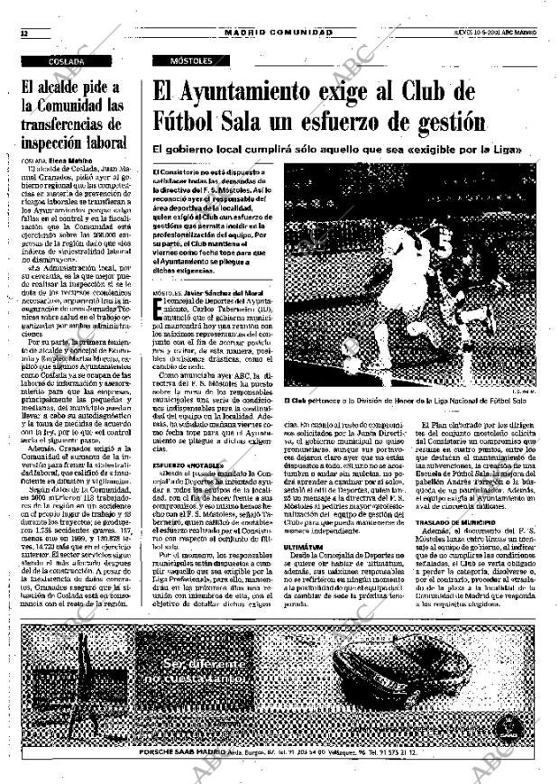 ABC MADRID 10-05-2001 página 104