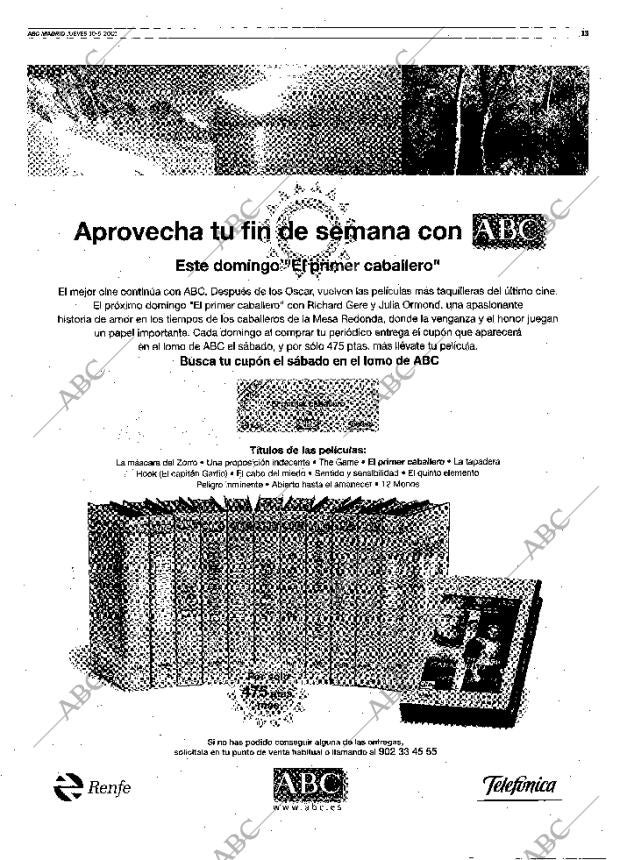 ABC MADRID 10-05-2001 página 105
