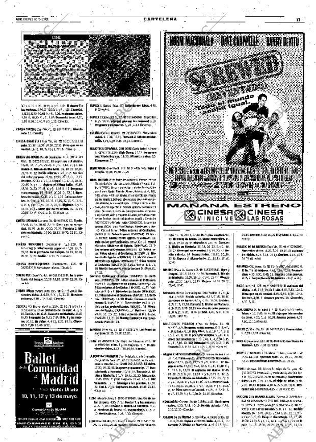 ABC MADRID 10-05-2001 página 109