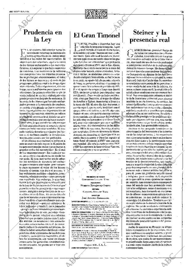 ABC MADRID 10-05-2001 página 11