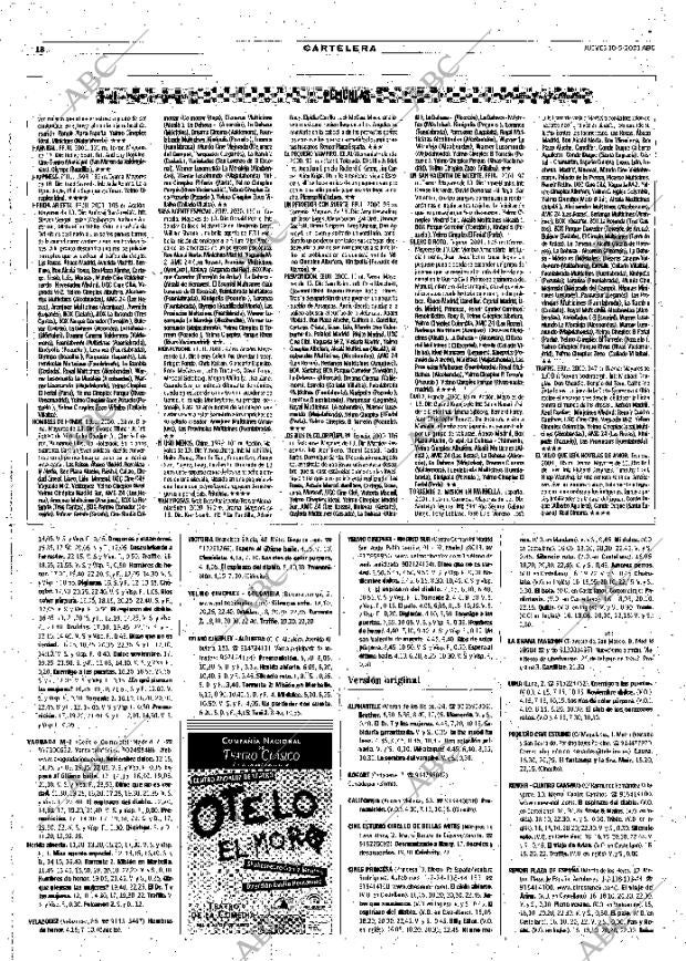 ABC MADRID 10-05-2001 página 110