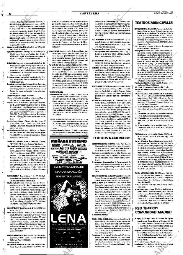 ABC MADRID 10-05-2001 página 114