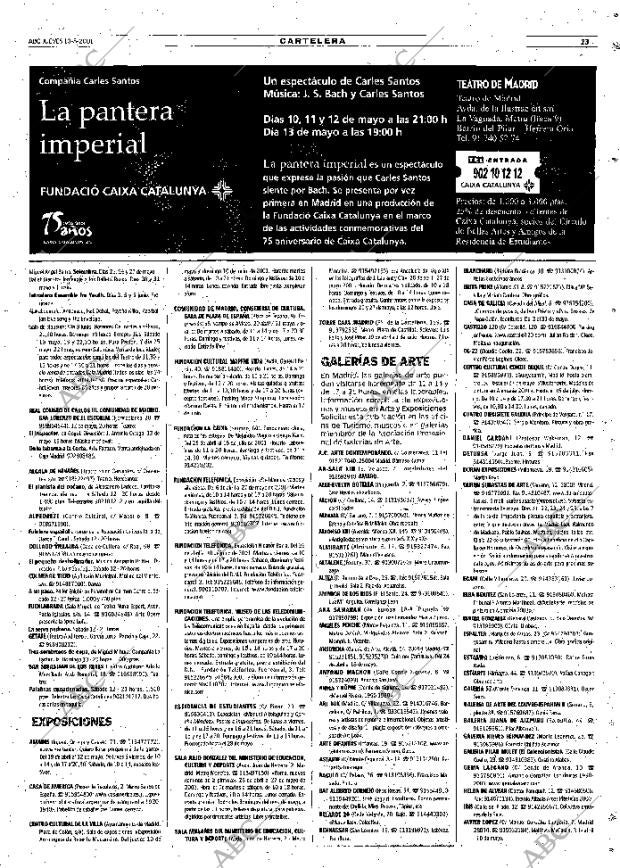 ABC MADRID 10-05-2001 página 115