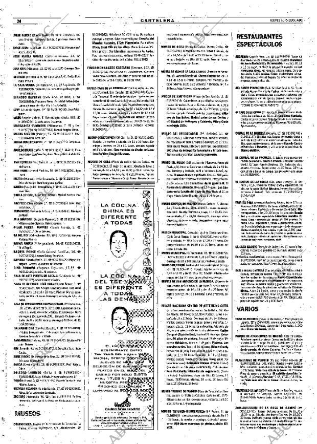 ABC MADRID 10-05-2001 página 116