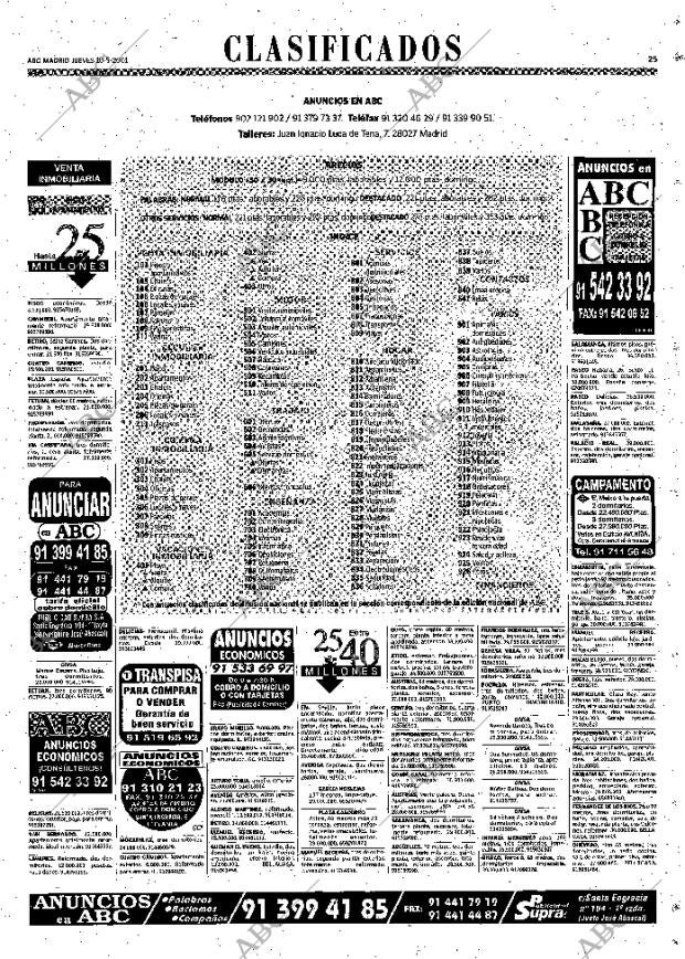 ABC MADRID 10-05-2001 página 117
