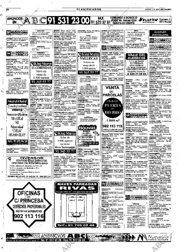 ABC MADRID 10-05-2001 página 120