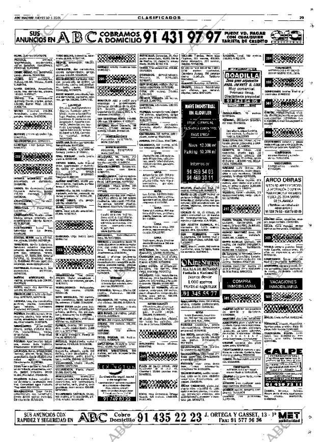 ABC MADRID 10-05-2001 página 121