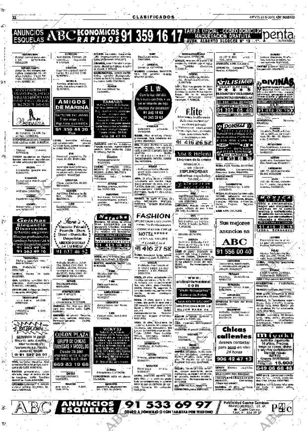 ABC MADRID 10-05-2001 página 124
