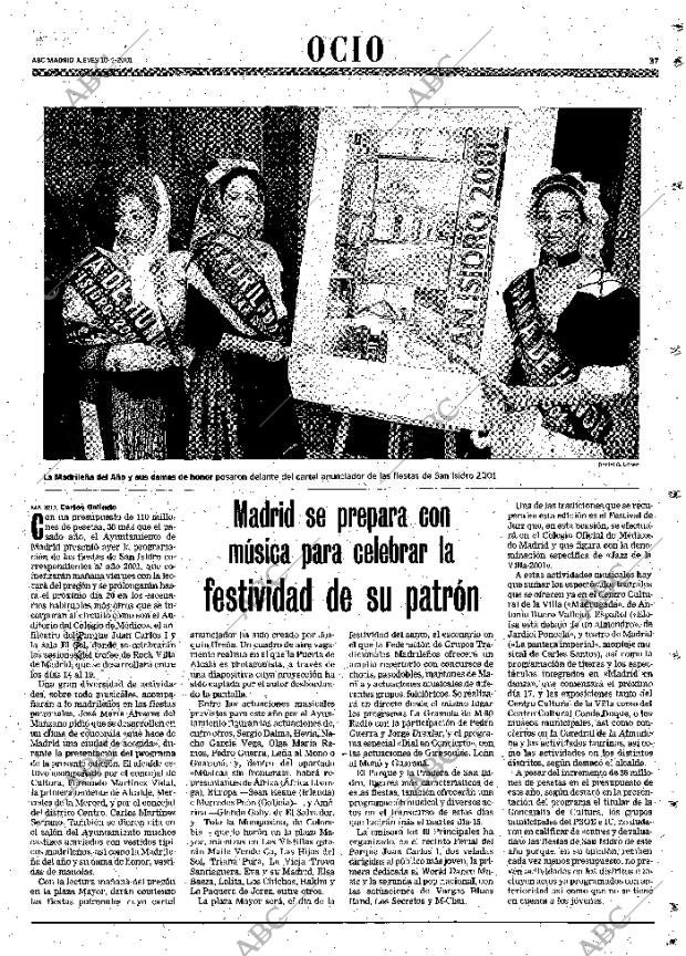 ABC MADRID 10-05-2001 página 129
