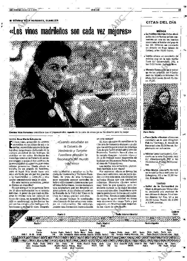 ABC MADRID 10-05-2001 página 131