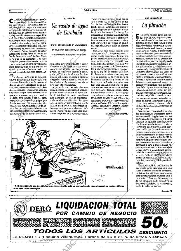 ABC MADRID 10-05-2001 página 14