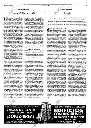 ABC MADRID 10-05-2001 página 15