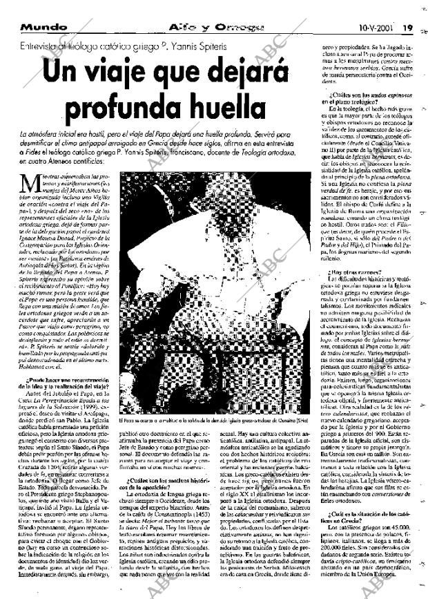 ABC MADRID 10-05-2001 página 151