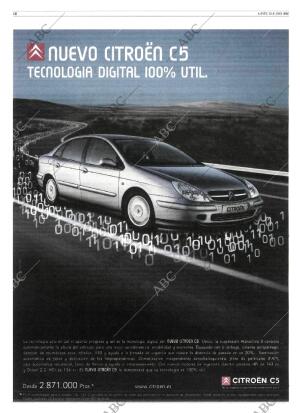 ABC MADRID 10-05-2001 página 16