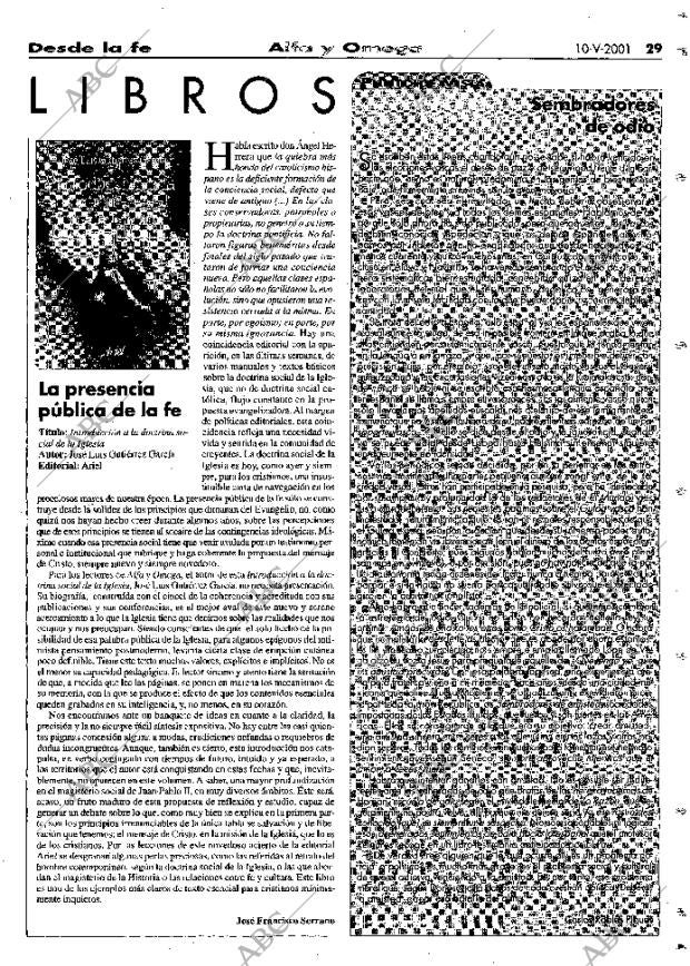 ABC MADRID 10-05-2001 página 161