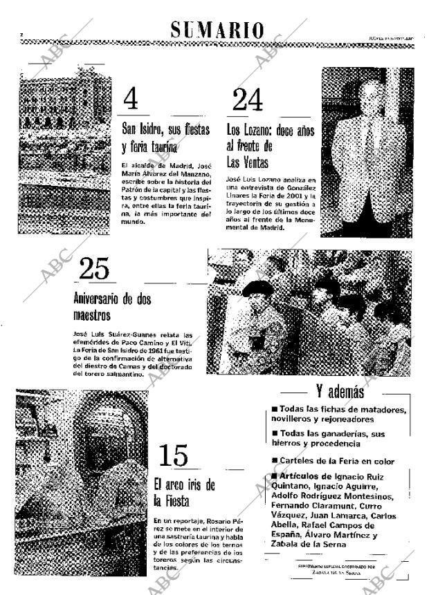 ABC MADRID 10-05-2001 página 166