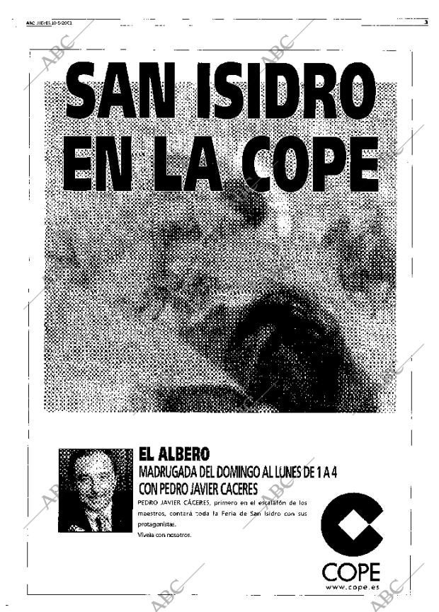 ABC MADRID 10-05-2001 página 167