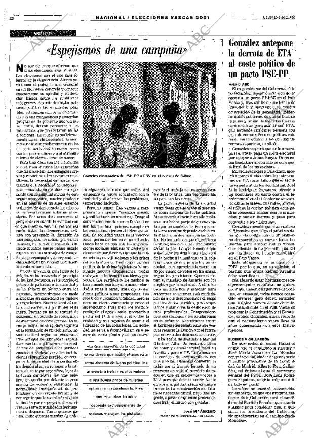 ABC MADRID 10-05-2001 página 22