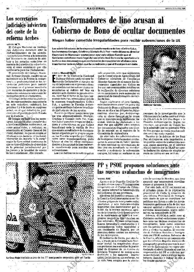 ABC MADRID 10-05-2001 página 30