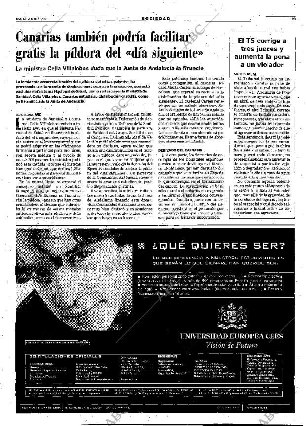ABC MADRID 10-05-2001 página 39