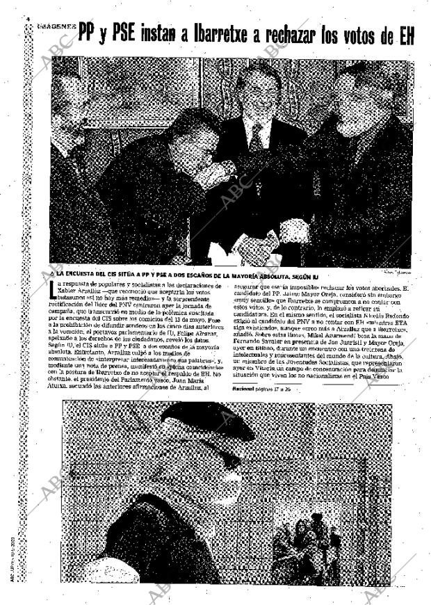 ABC MADRID 10-05-2001 página 4