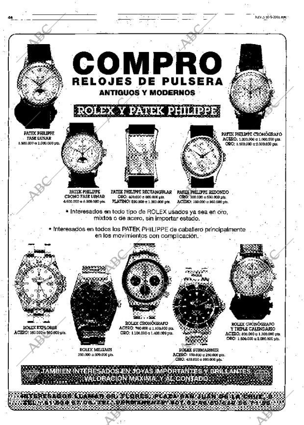 ABC MADRID 10-05-2001 página 44