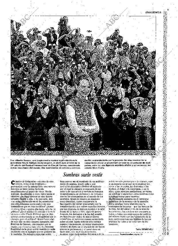 ABC MADRID 10-05-2001 página 5