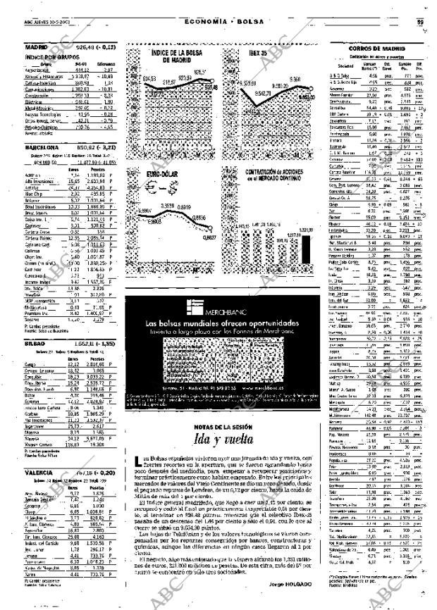 ABC MADRID 10-05-2001 página 59