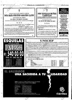 ABC MADRID 10-05-2001 página 74