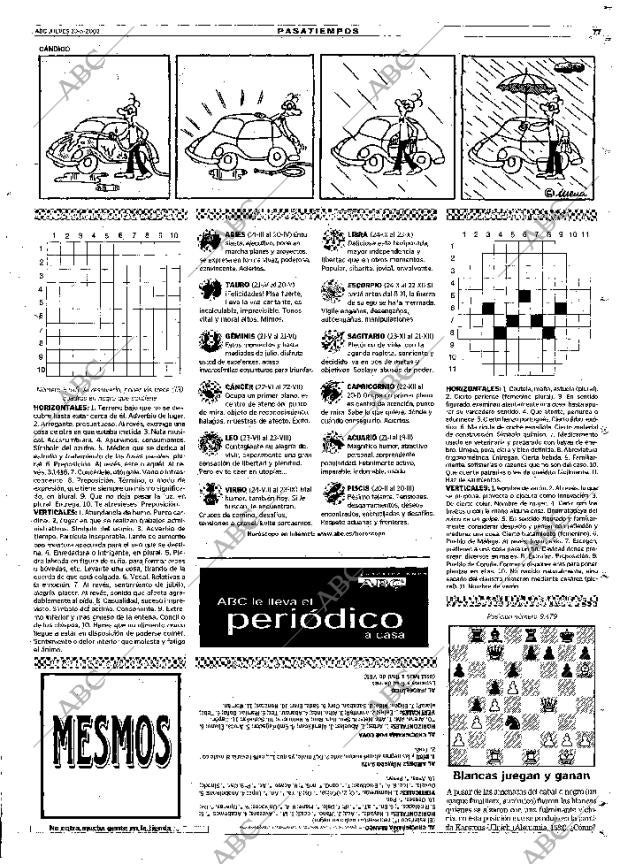 ABC MADRID 10-05-2001 página 77