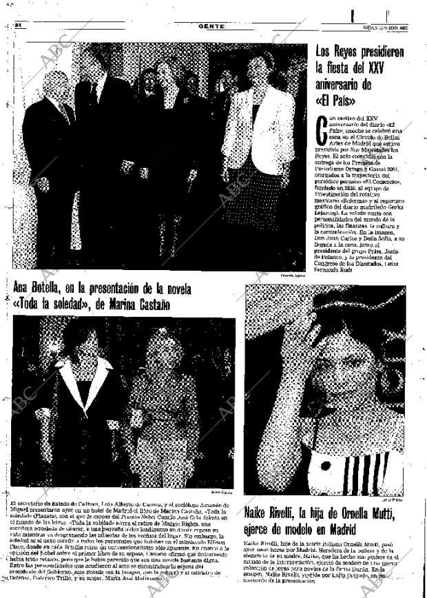 ABC MADRID 10-05-2001 página 84