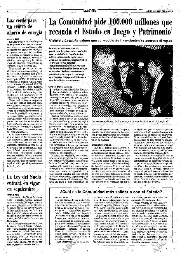 ABC MADRID 10-05-2001 página 96