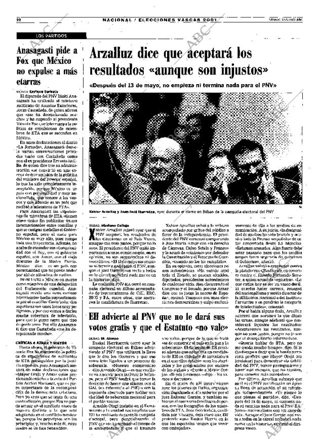ABC SEVILLA 12-05-2001 página 22
