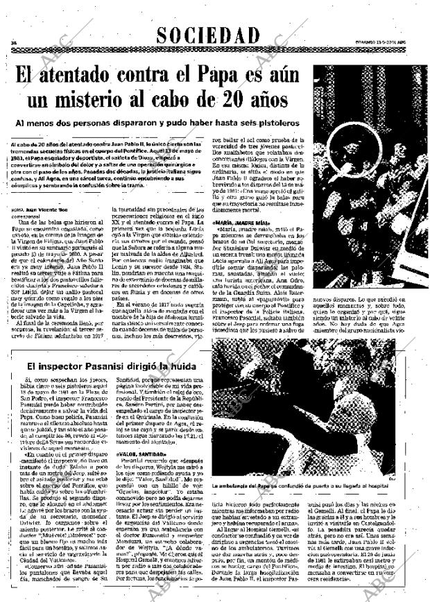 ABC MADRID 13-05-2001 página 38