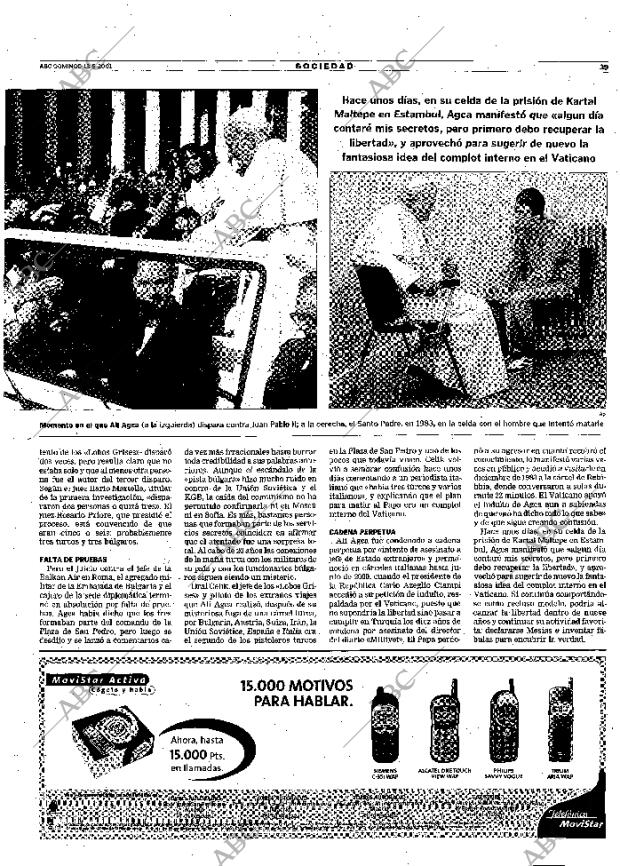 ABC MADRID 13-05-2001 página 39