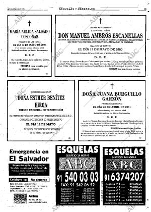 ABC MADRID 13-05-2001 página 69