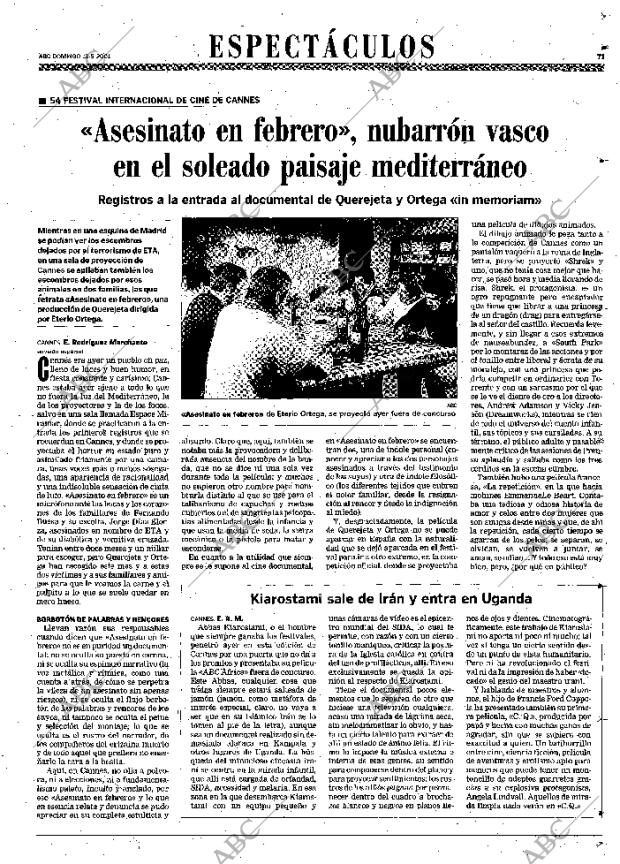 ABC MADRID 13-05-2001 página 71