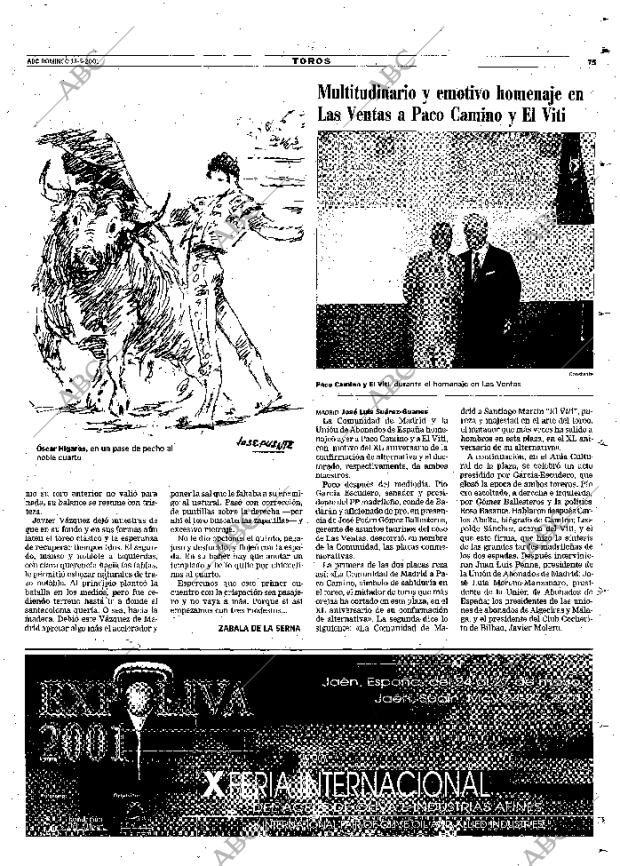 ABC MADRID 13-05-2001 página 75