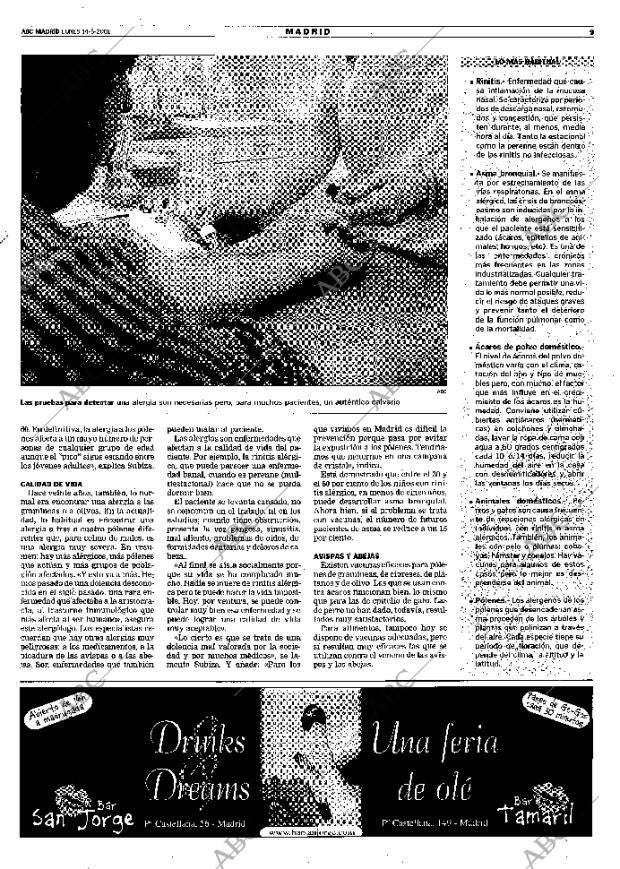 ABC MADRID 14-05-2001 página 105