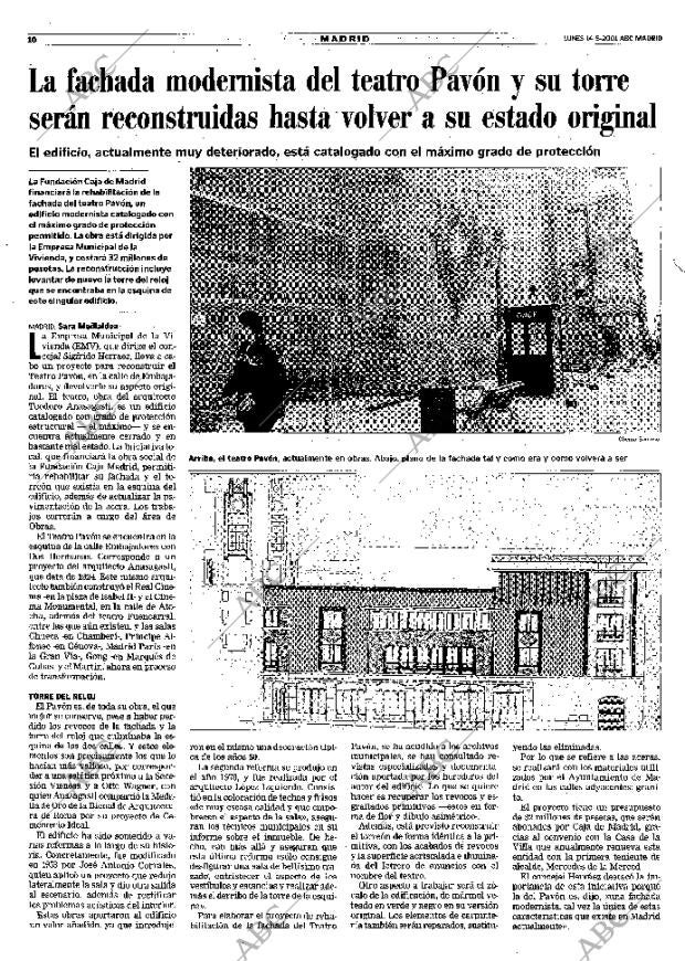 ABC MADRID 14-05-2001 página 106