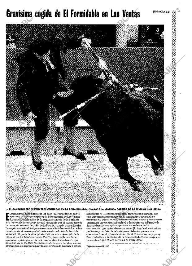 ABC MADRID 14-05-2001 página 11