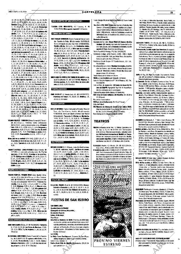 ABC MADRID 14-05-2001 página 117