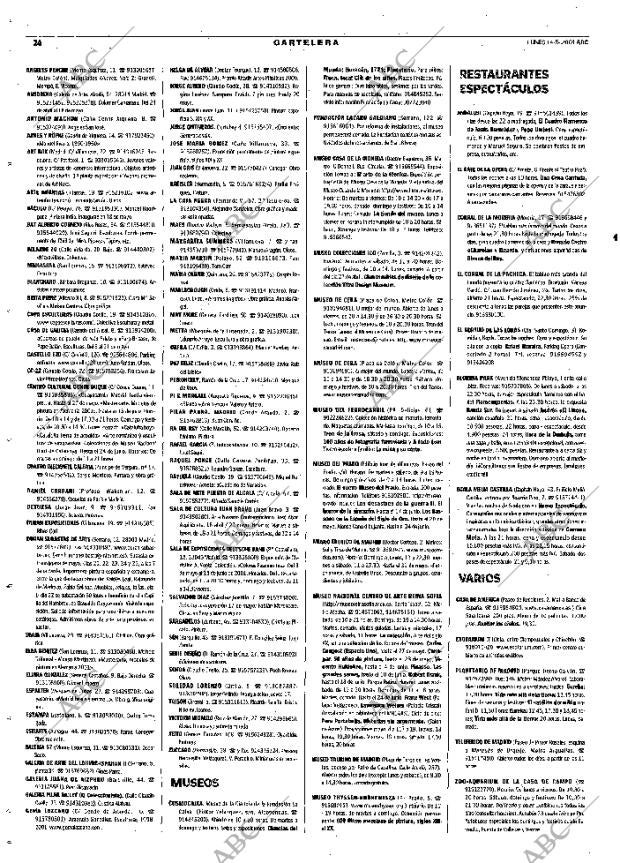 ABC MADRID 14-05-2001 página 120