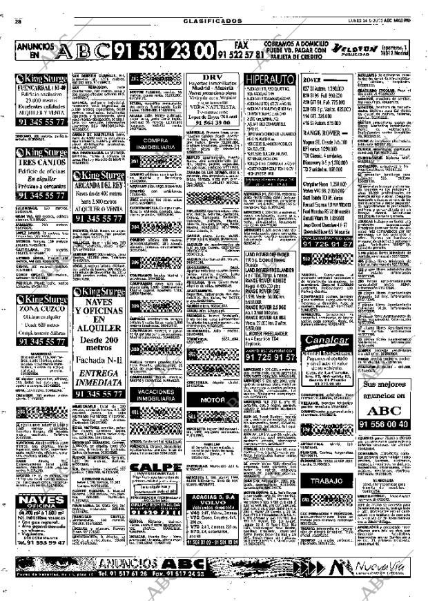 ABC MADRID 14-05-2001 página 124