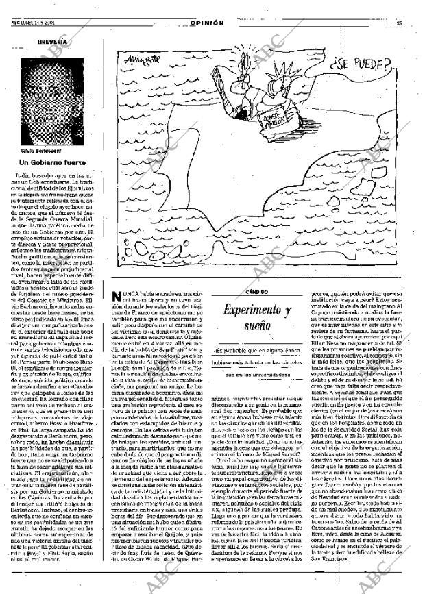 ABC MADRID 14-05-2001 página 15