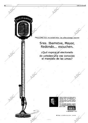 ABC MADRID 14-05-2001 página 18