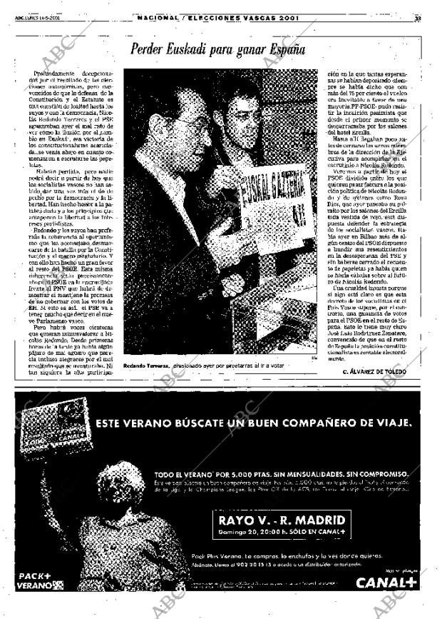 ABC MADRID 14-05-2001 página 33