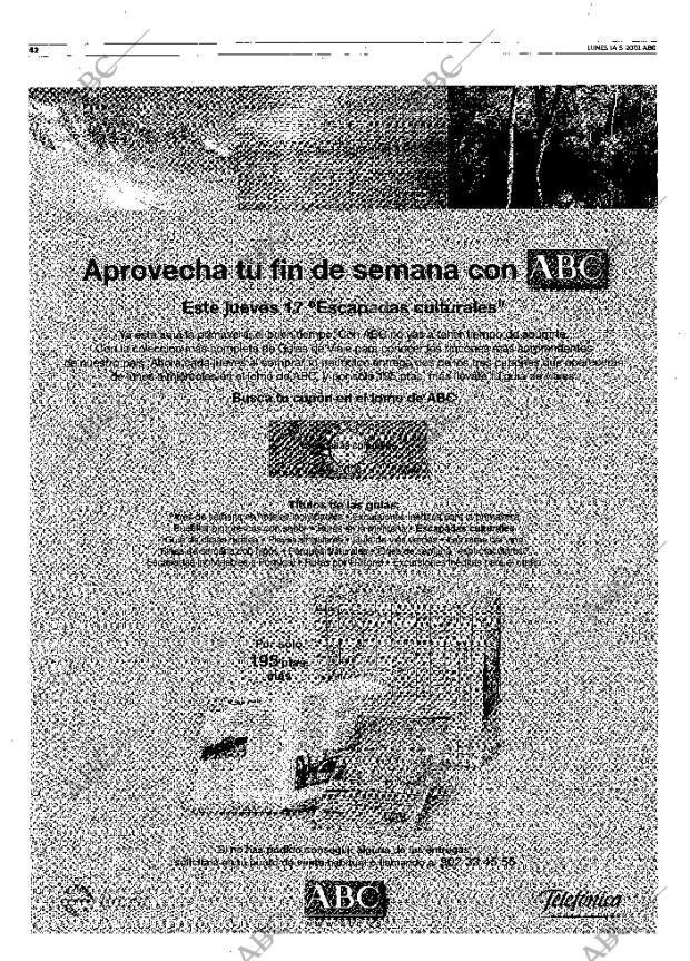 ABC MADRID 14-05-2001 página 42