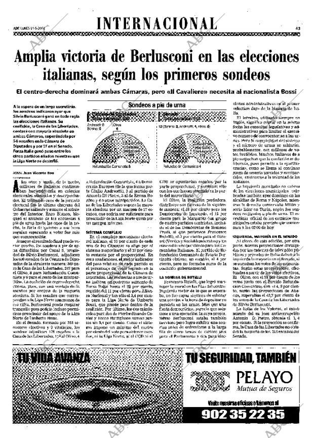 ABC MADRID 14-05-2001 página 43